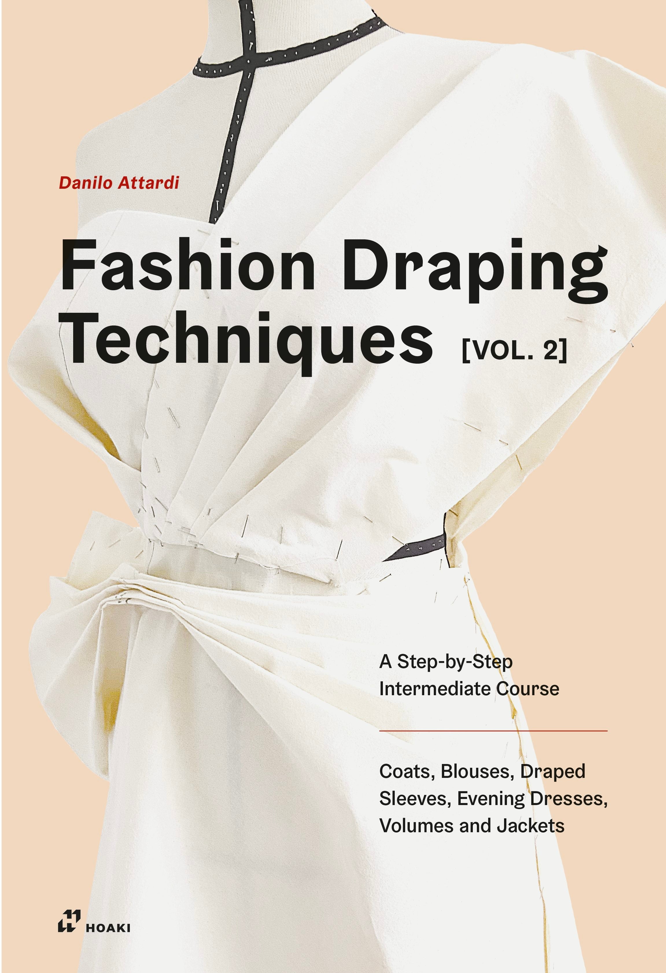 Book cover image for Fashion Draping Techniques Vol. 2 ISBN: 9788417656454