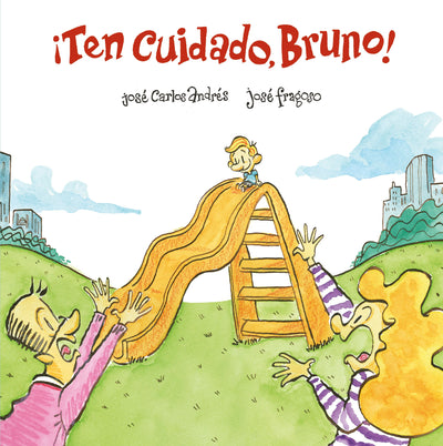 Cover image for ¡Ten cuidado, Bruno!, isbn: 9788418133435