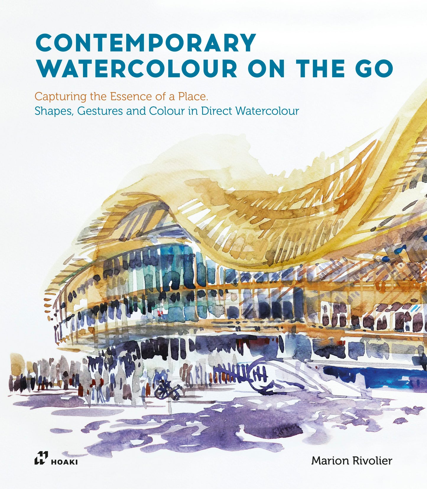 Book cover image for Contemporary Watercolour on the Go ISBN: 9788419220011