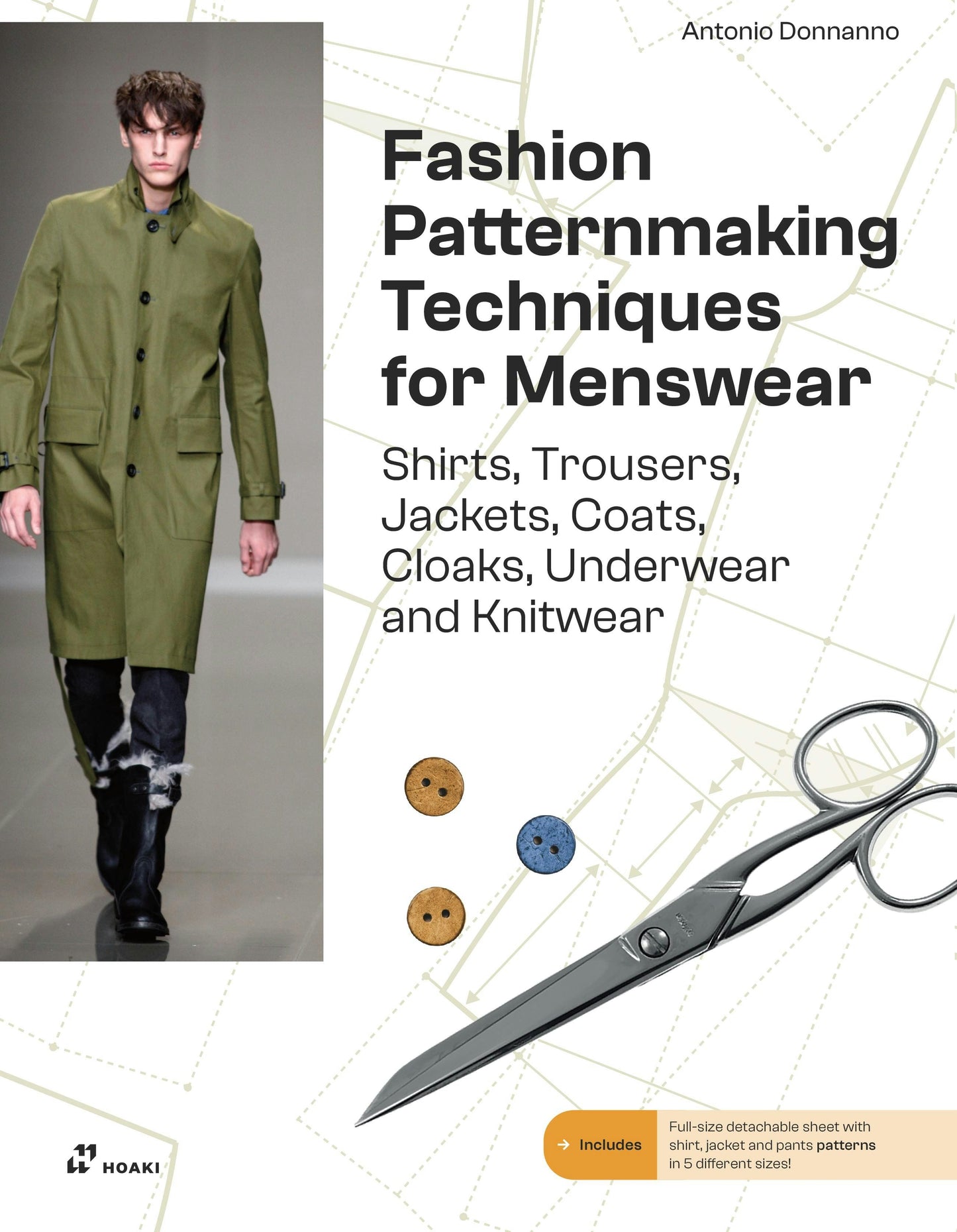 Book cover image for Fashion Patternmaking Techniques for Menswear ISBN: 9788419220462