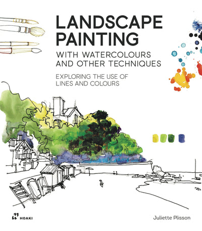 Cover image for Landscape Painting with Watercolours and Other Techniques., isbn: 9788419220547