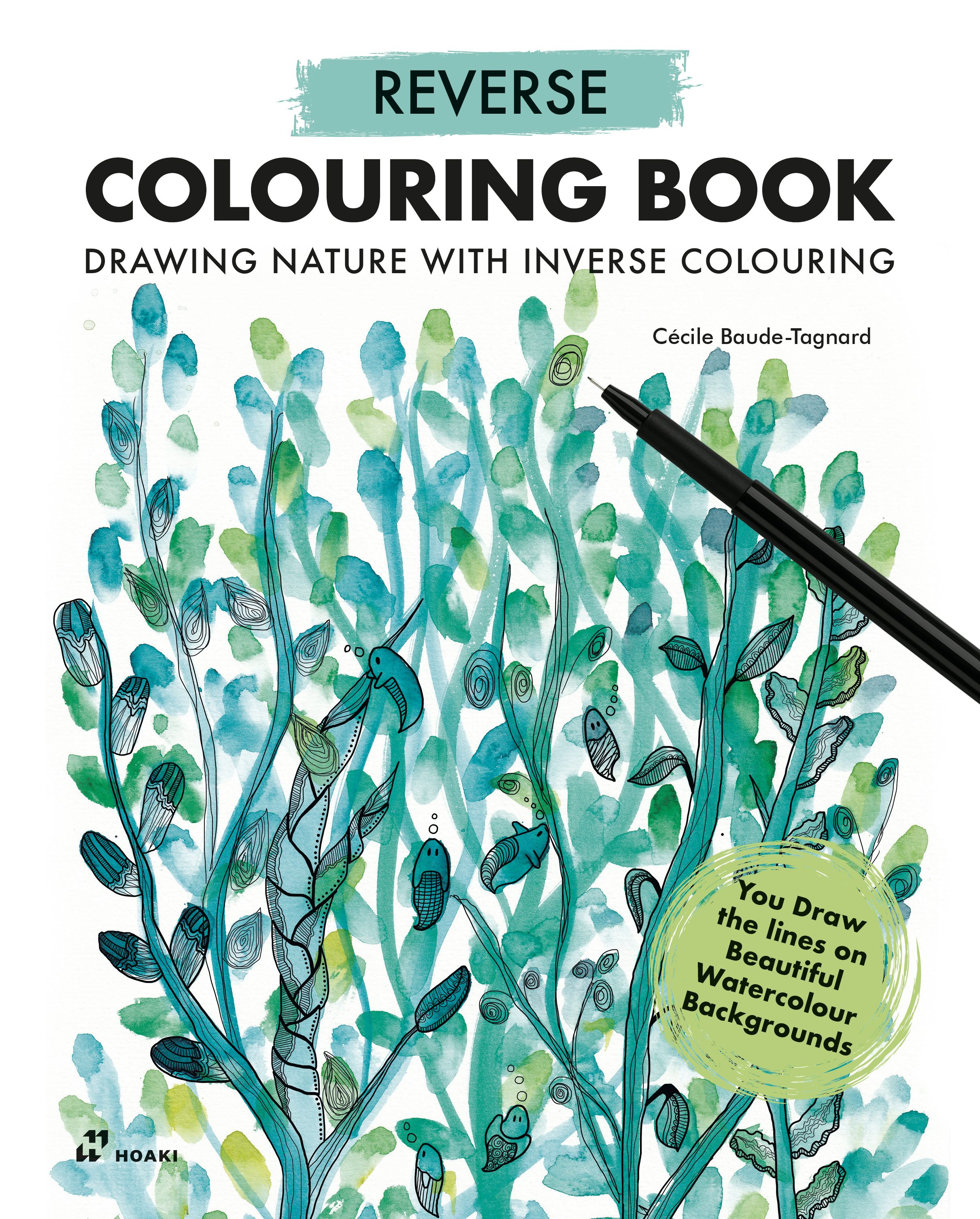 Book cover image for Reverse Coloring Book ISBN: 9788419220769