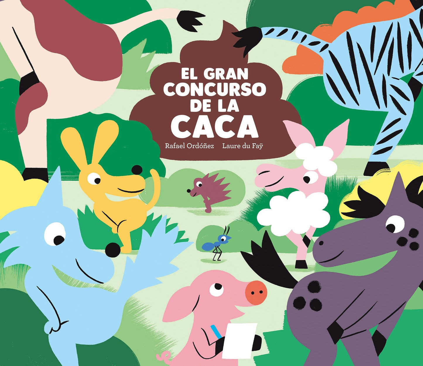 Book cover image for El gran concurso de la caca ISBN: 9788419607089