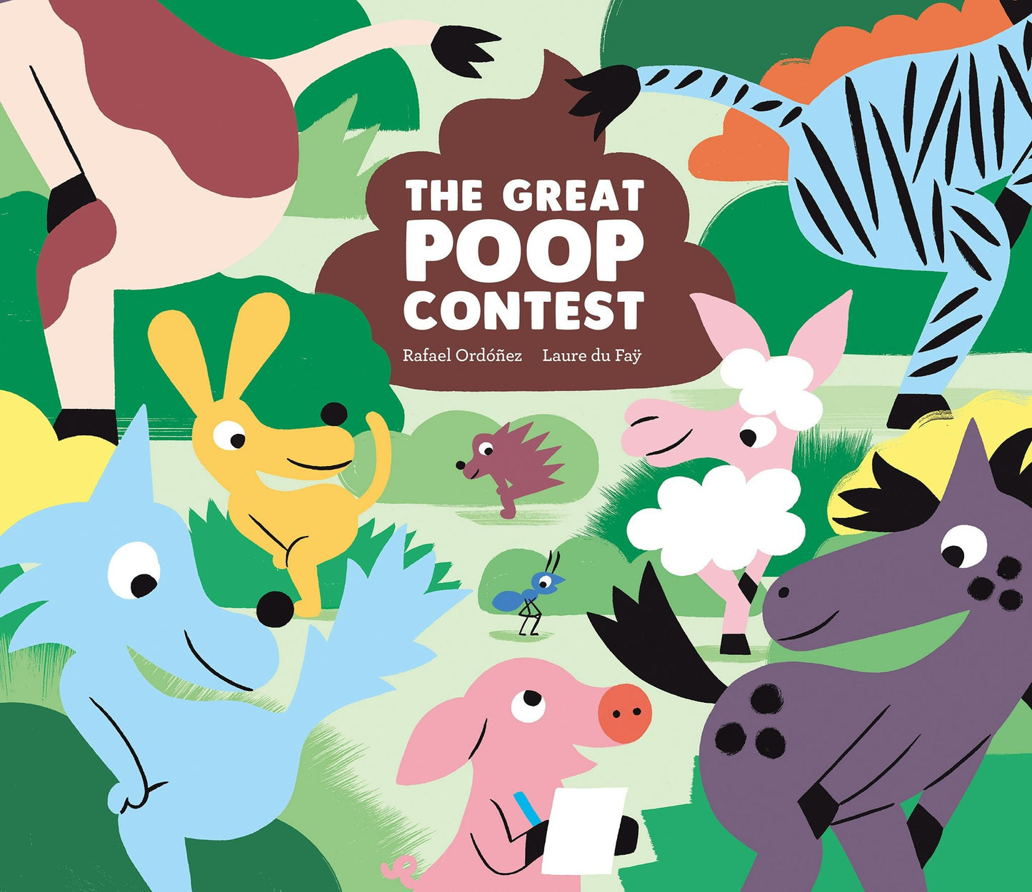 Book cover image for The Great Poop Contest ISBN: 9788419607096