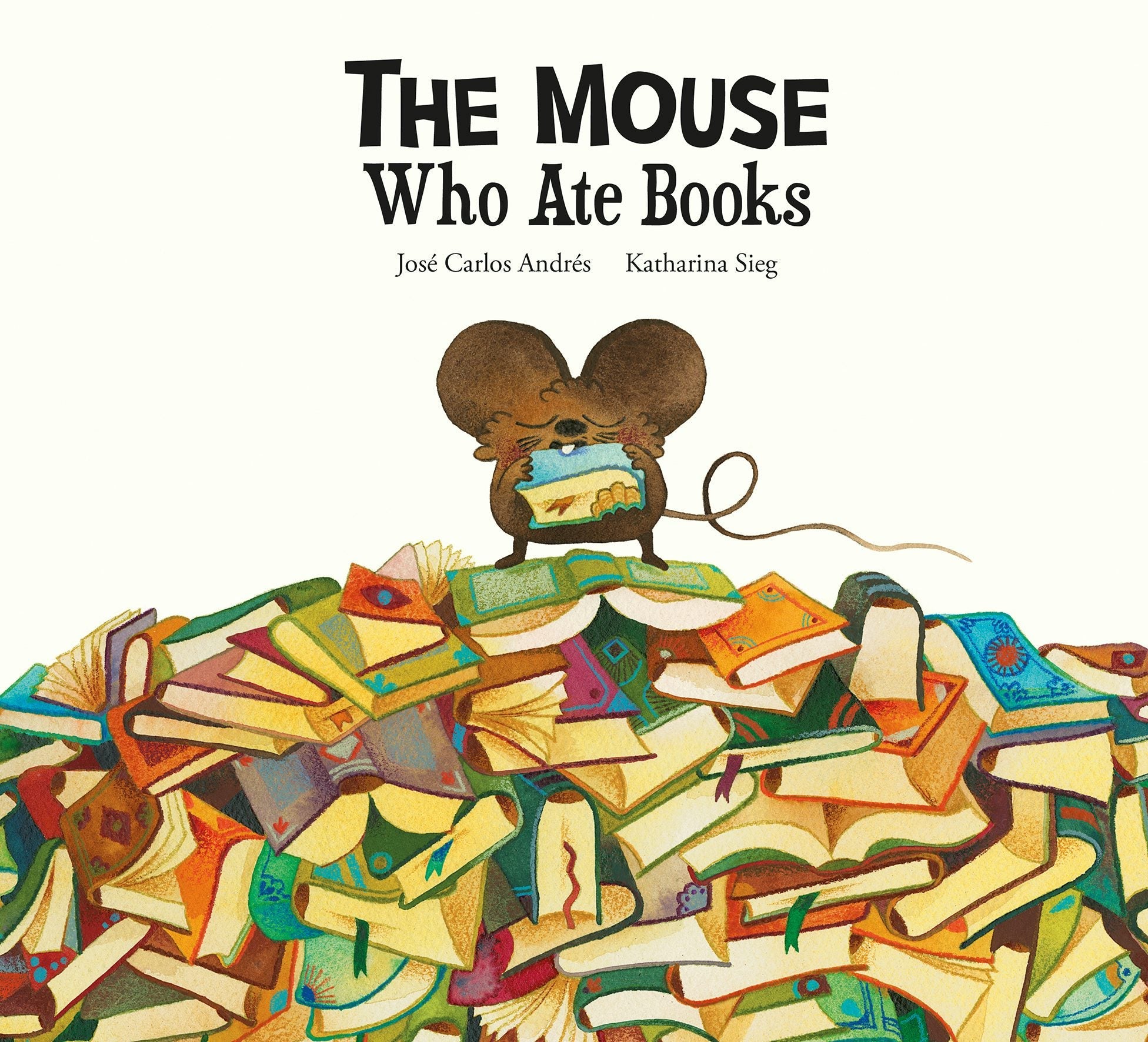 Book cover image for The Mouse Who Ate Books ISBN: 9788419607300