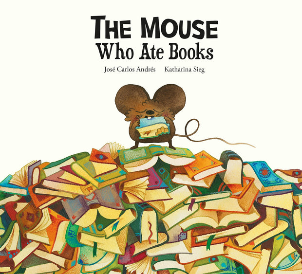 Cover image for The Mouse Who Ate Books, isbn: 9788419607300