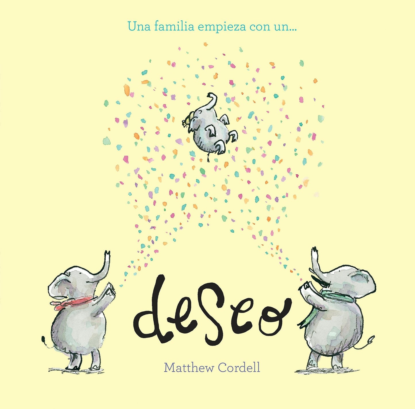 Book cover image for Una familia empieza con un deseo ISBN: 9788419607584