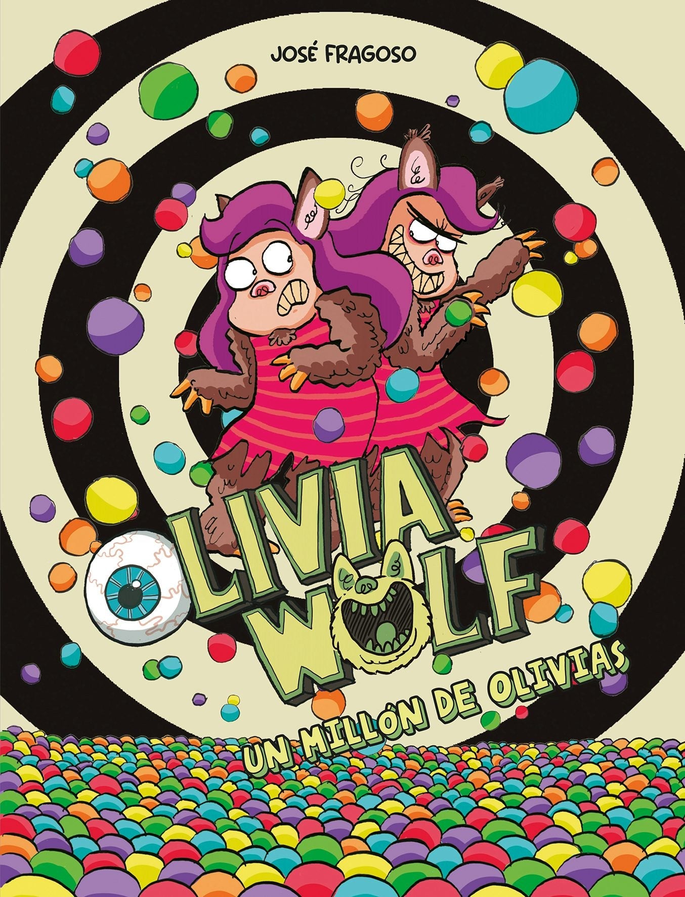 Book cover image for Olivia Wolf. Un millón de Olivias ISBN: 9788419607676
