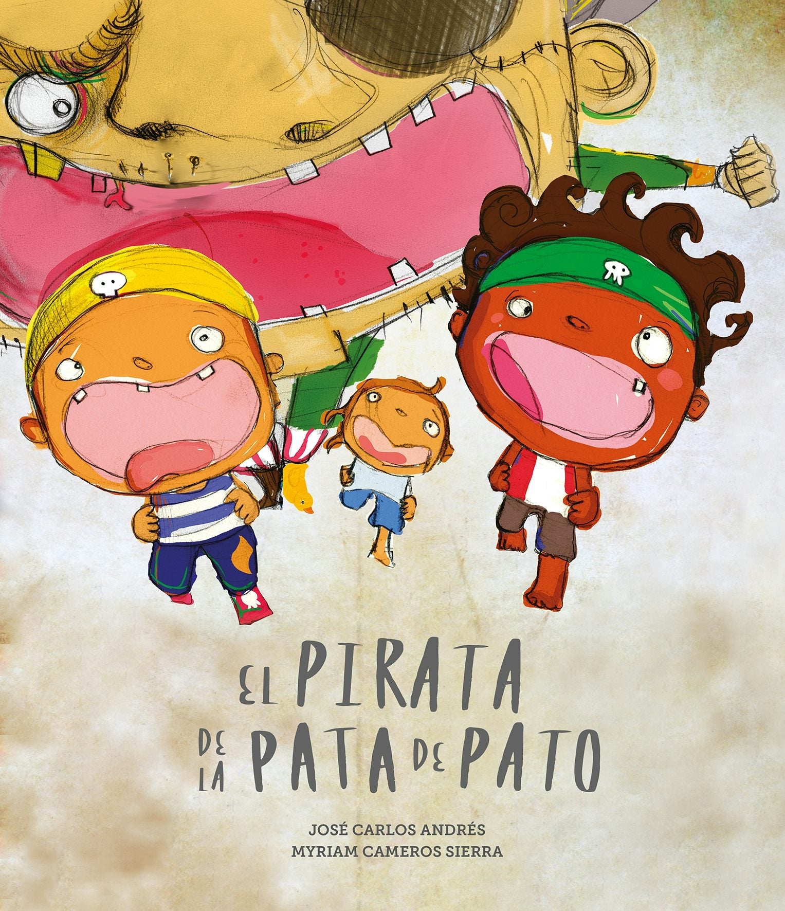 Book cover image for El pirata de la pata de pato ISBN: 9788494597114
