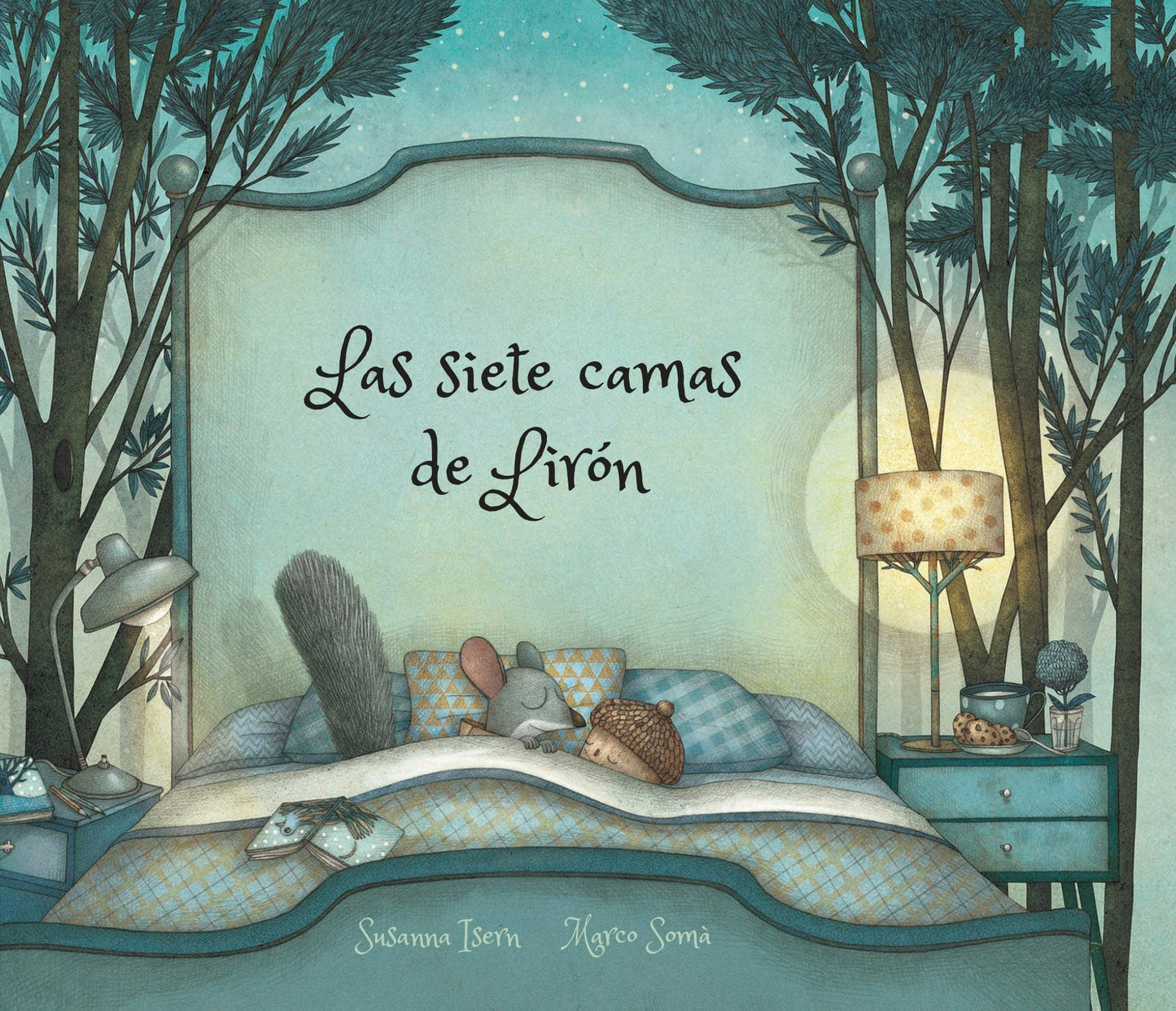 Book cover image for Las siete camas de Lirón ISBN: 9788494692659