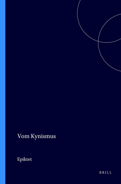 Cover image for Vom Kynismus, isbn: 9789004057708