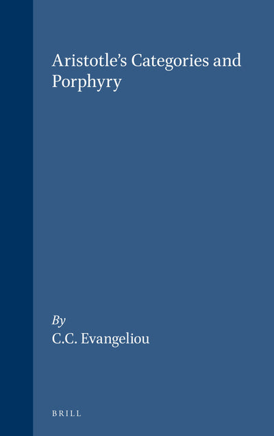 Cover image for Aristotle's Categories and Porphyry, isbn: 9789004085381