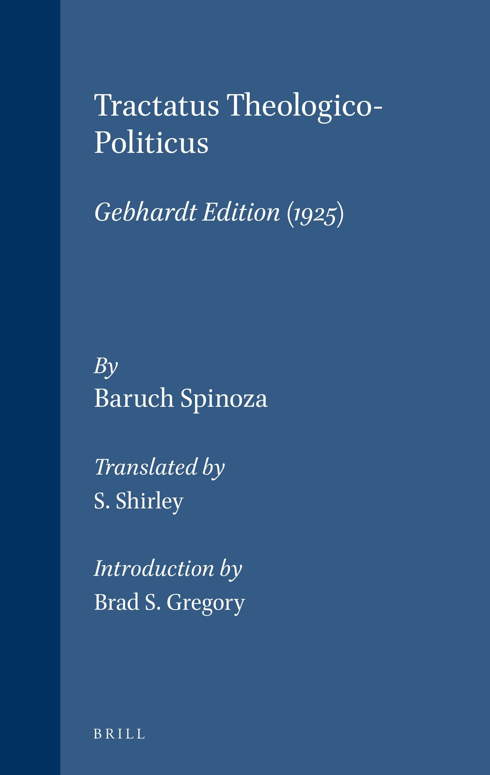 Book cover image for Tractatus Theologico-Politicus ISBN: 9789004095502