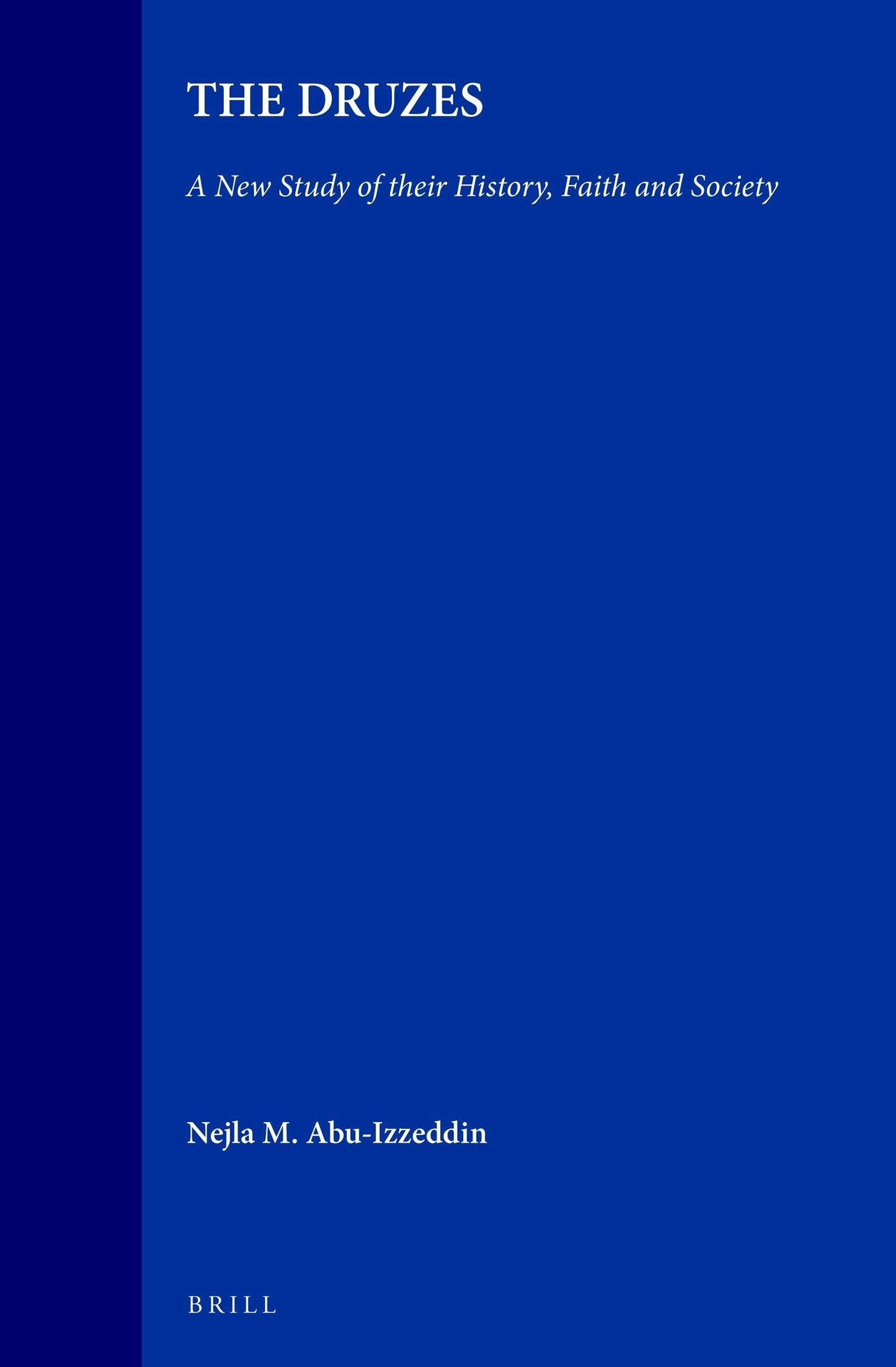 Book cover image for The Druzes ISBN: 9789004097056