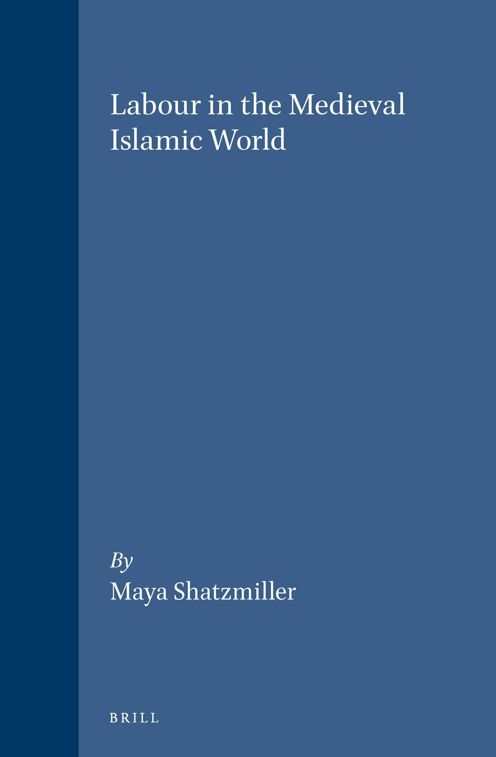 Book cover image for Labour in the Medieval Islamic World ISBN: 9789004098961