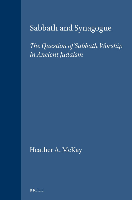 Sabbath and Synagogue
