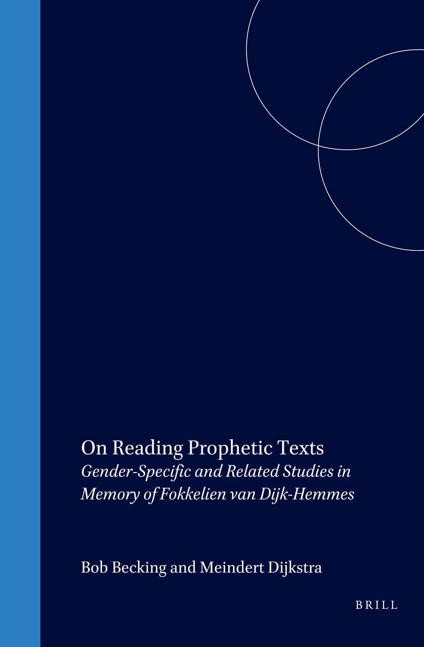Book cover image for On Reading Prophetic Texts ISBN: 9789004102743