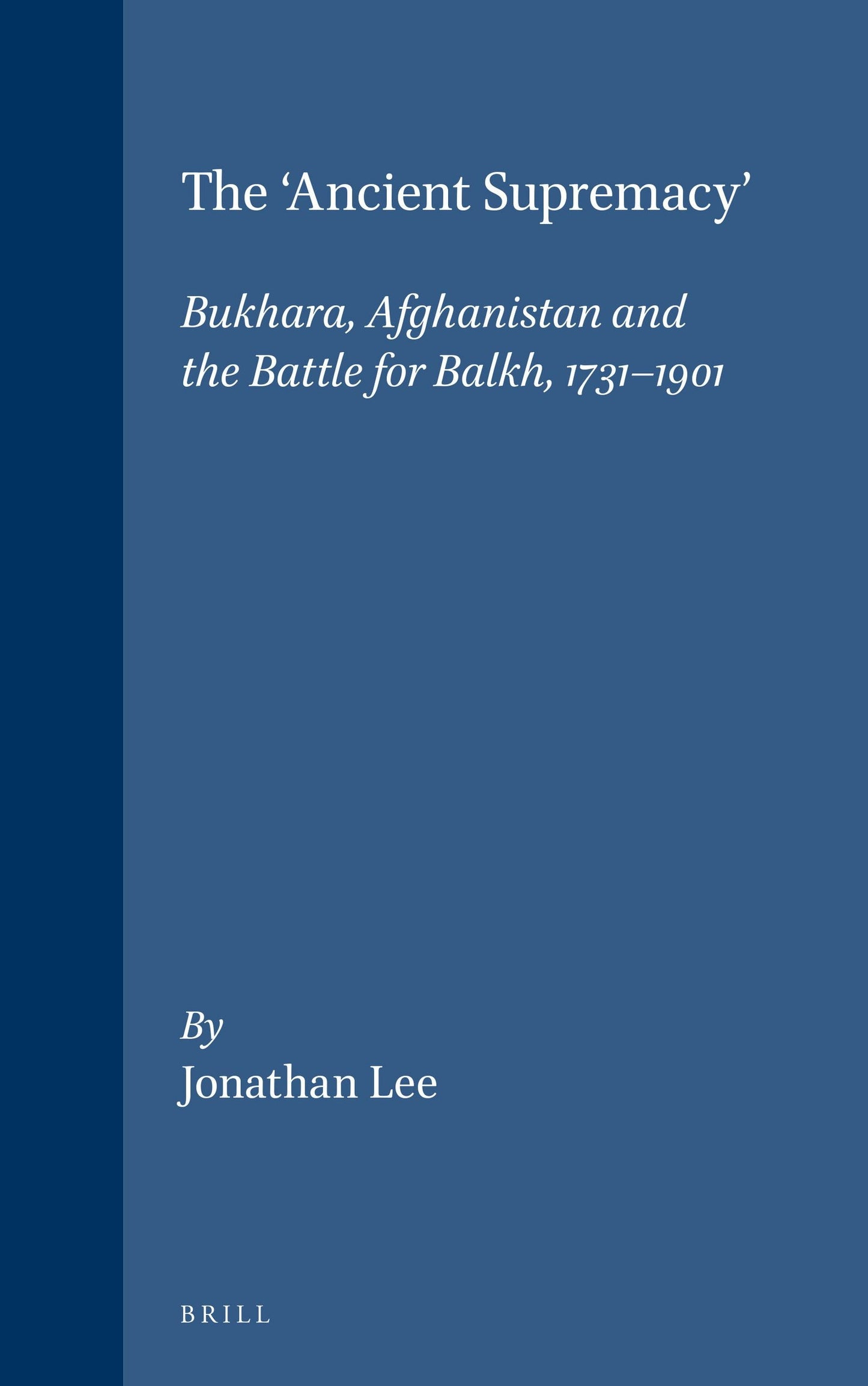 Book cover image for The 'Ancient Supremacy' ISBN: 9789004103993