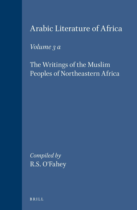 Arabic Literature of Africa, Volume 3