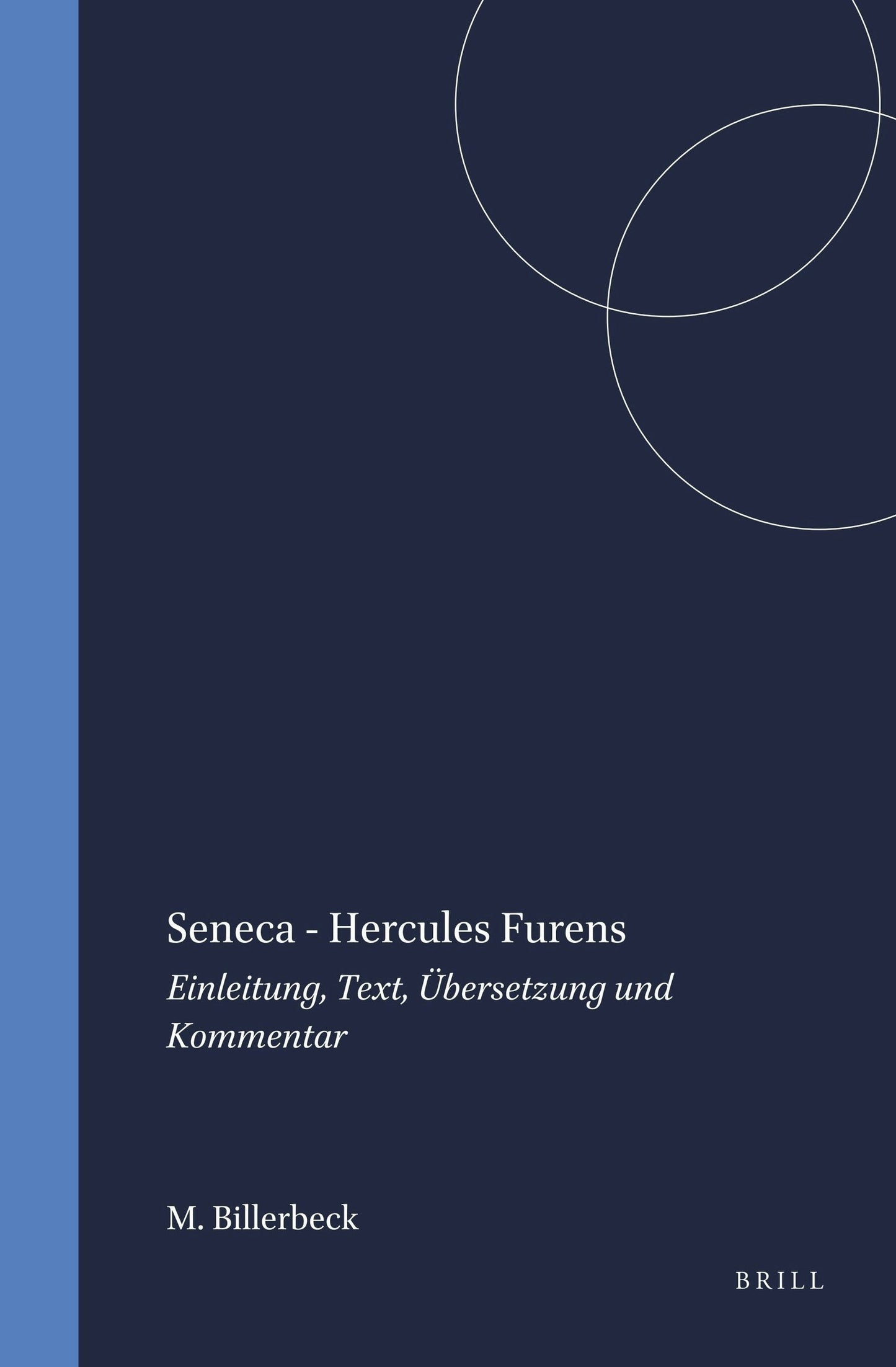 Book cover image for Seneca - Hercules Furens ISBN: 9789004112452