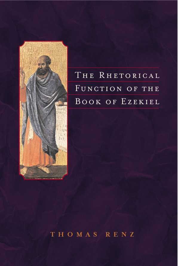 Book cover image for The Rhetorical Function of the Book of Ezekiel ISBN: 9789004113626