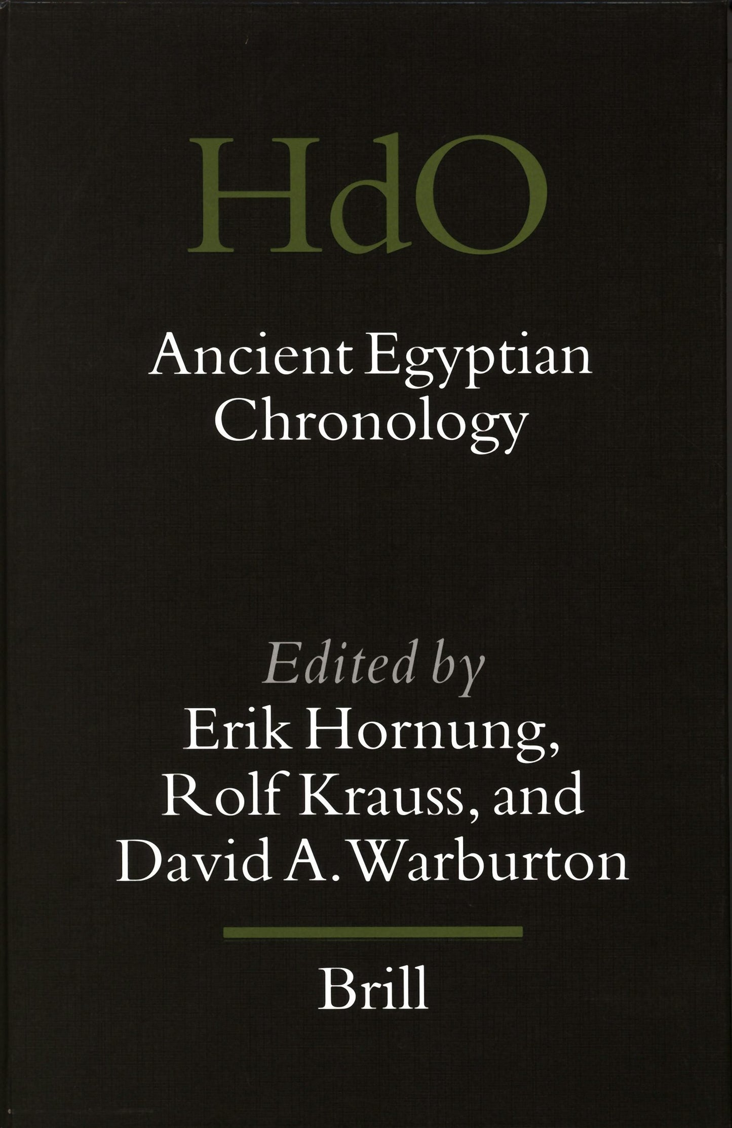 Book cover image for Ancient Egyptian Chronology ISBN: 9789004113855
