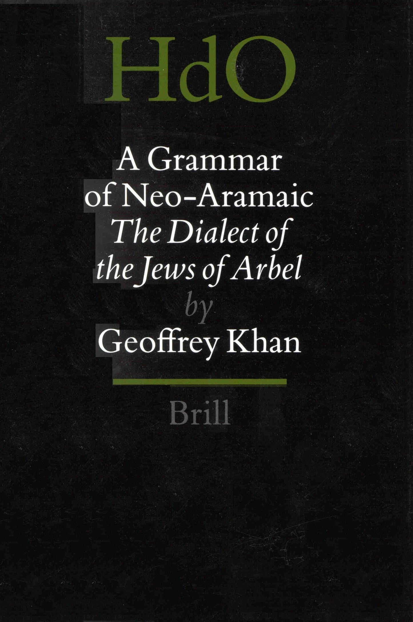 Book cover image for A Grammar of Neo-Aramaic ISBN: 9789004115101