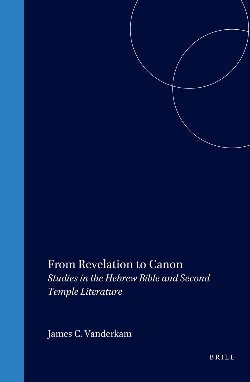 Book cover image for From Revelation to Canon ISBN: 9789004115576