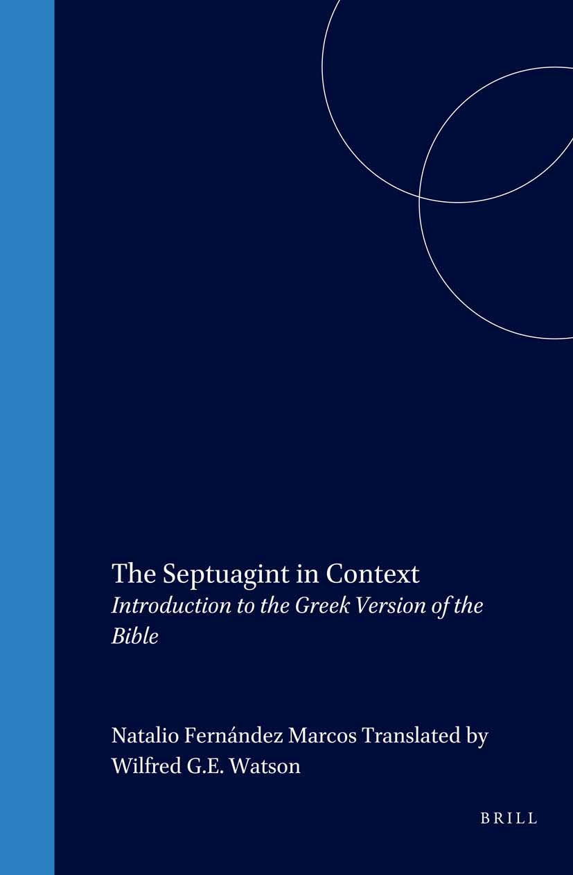 Book cover image for The Septuagint in Context ISBN: 9789004115743