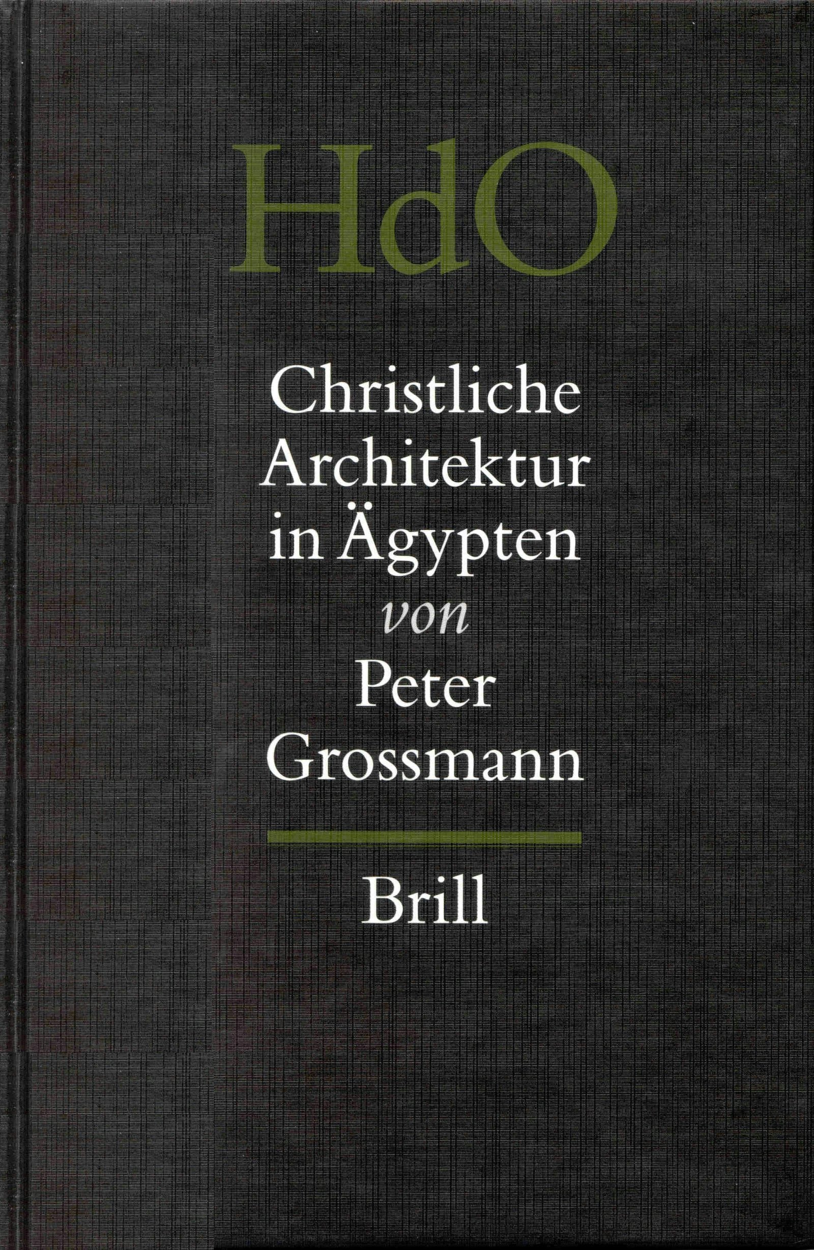 Book cover image for Christliche Architektur in Ägypten ISBN: 9789004121287
