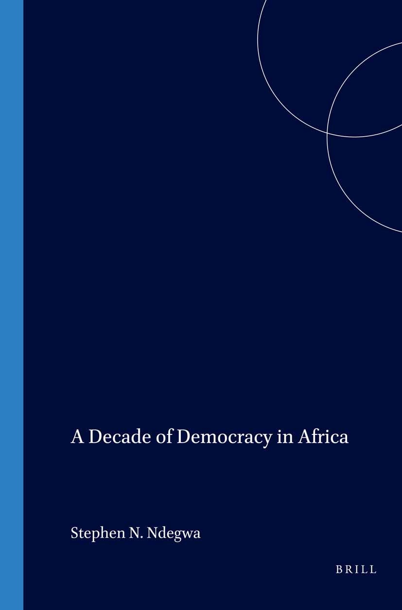 Book cover image for A Decade of Democracy in Africa ISBN: 9789004122444