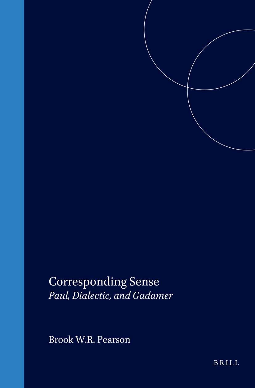 Book cover image for Corresponding Sense ISBN: 9789004122543