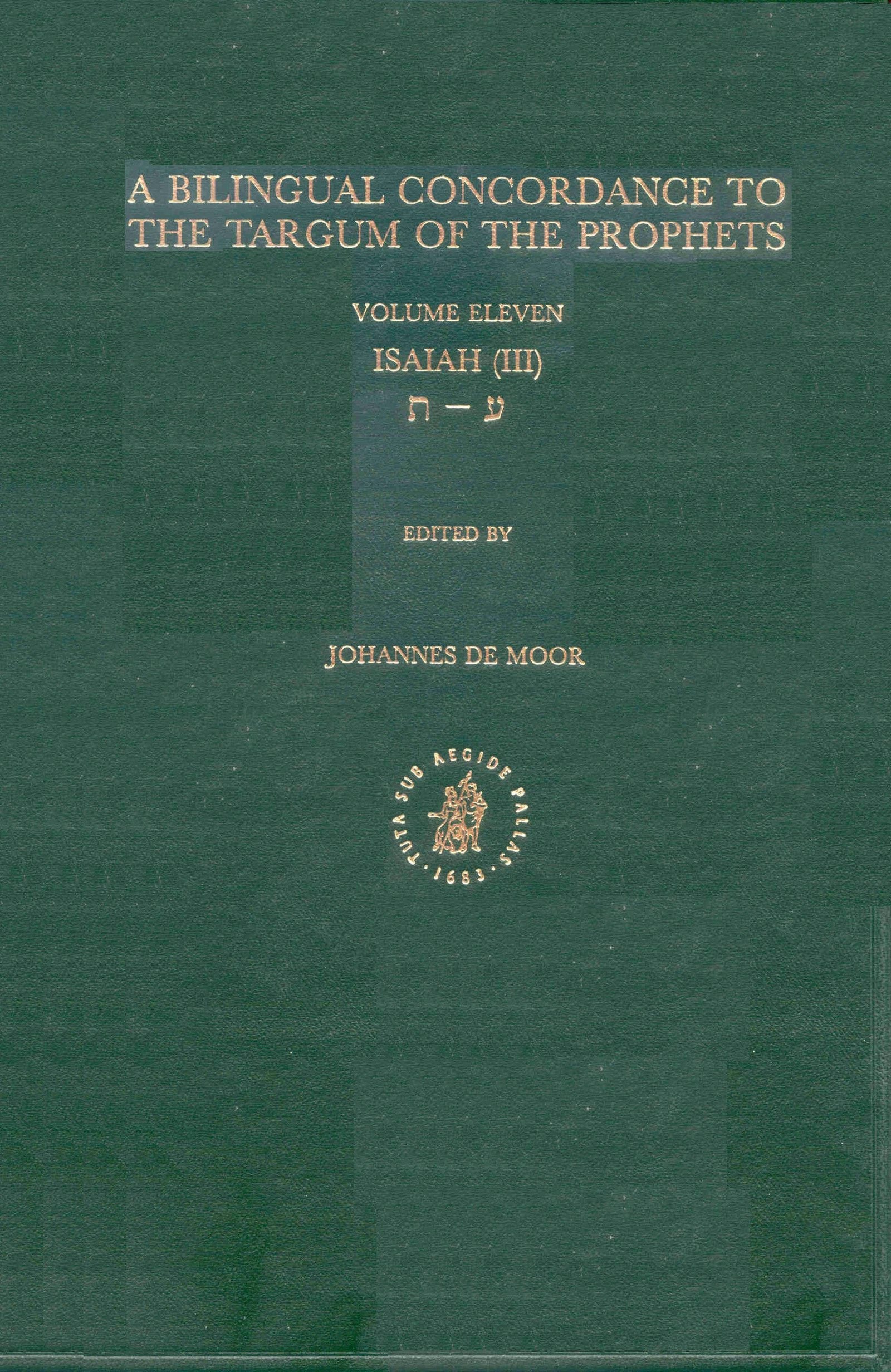 Book cover image for Bilingual Concordance to the Targum of the Prophets, Volume 11 Isaiah (ayin - taw) ISBN: 9789004126381