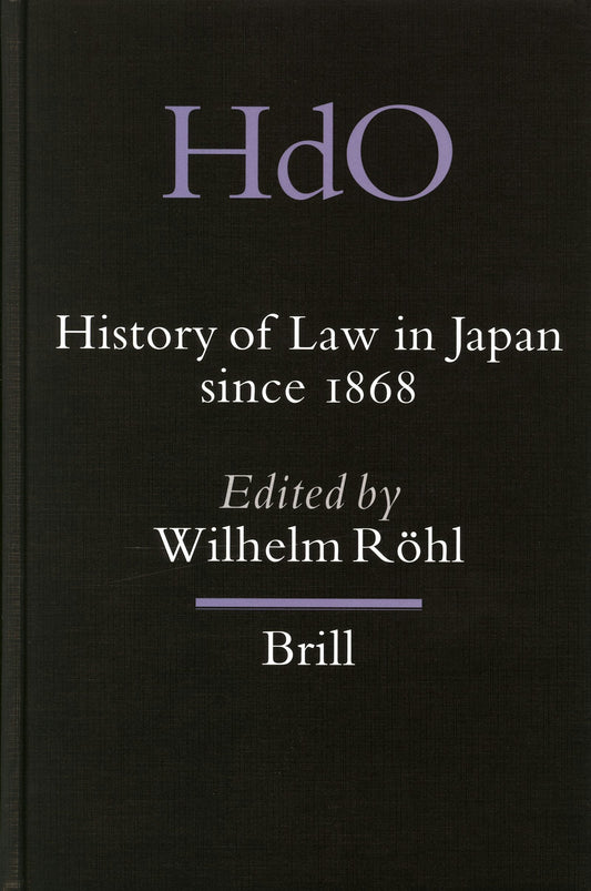 History of Law in Japan since 1868