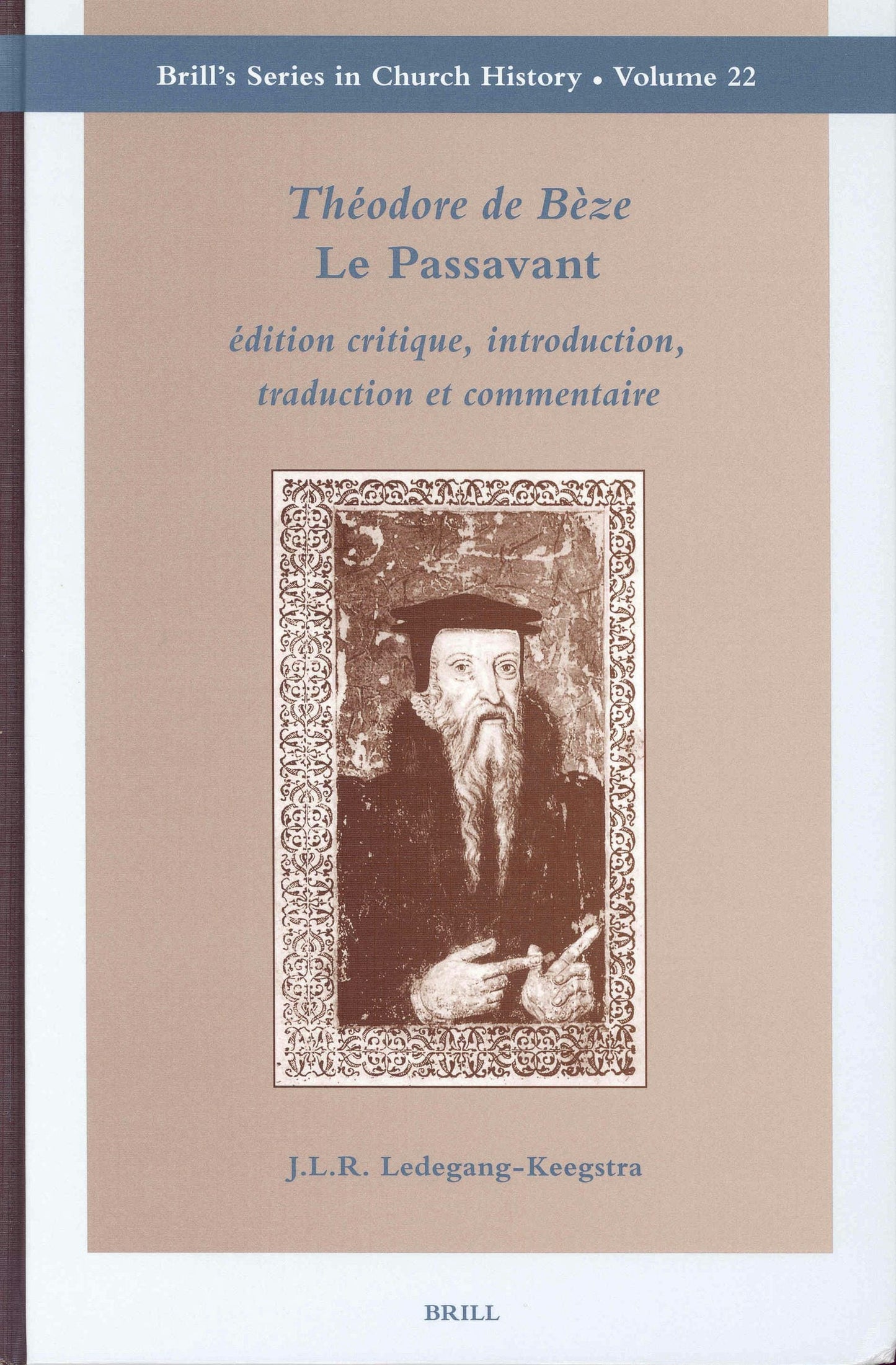 Book cover image for Théodore de Bèze Le Passavant ISBN: 9789004138056