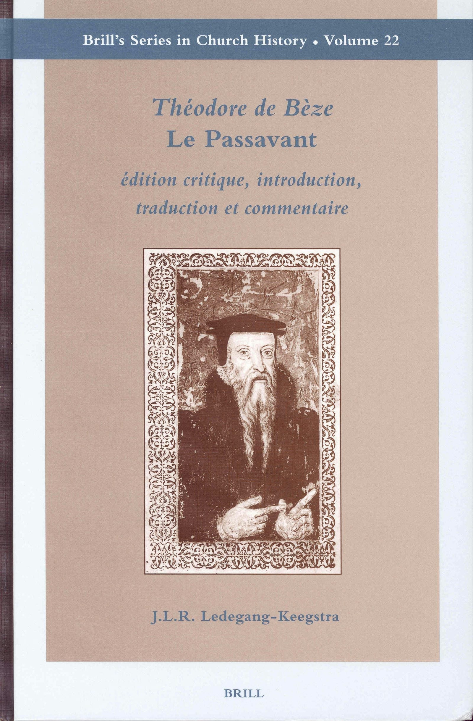 Book cover image for Théodore de Bèze Le Passavant ISBN: 9789004138056