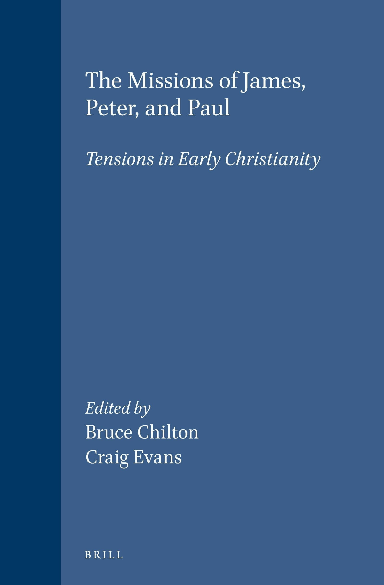 Book cover image for The Missions of James, Peter, and Paul ISBN: 9789004141612