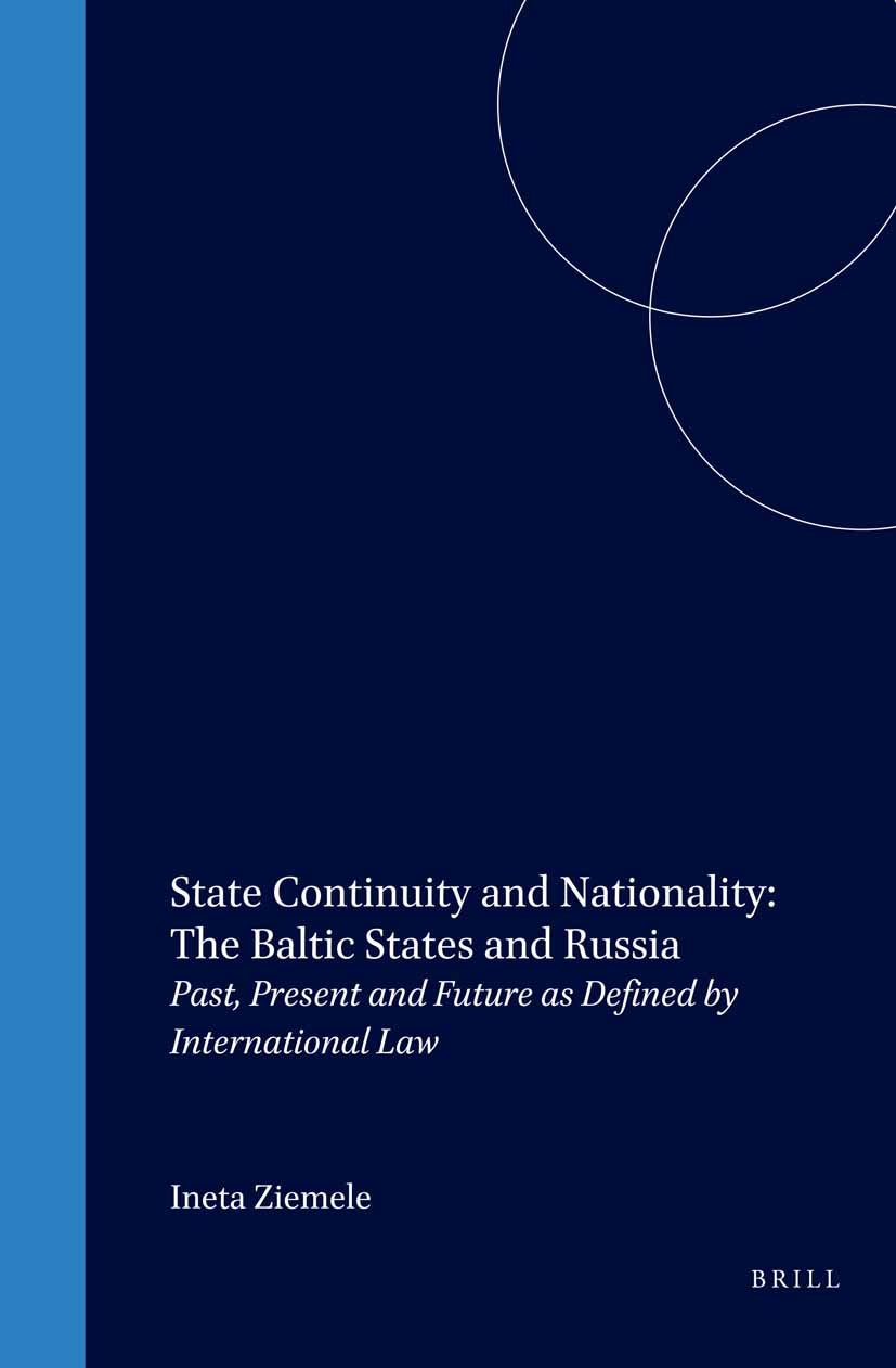 Book cover image for State Continuity and Nationality: The Baltic States and Russia ISBN: 9789004142954