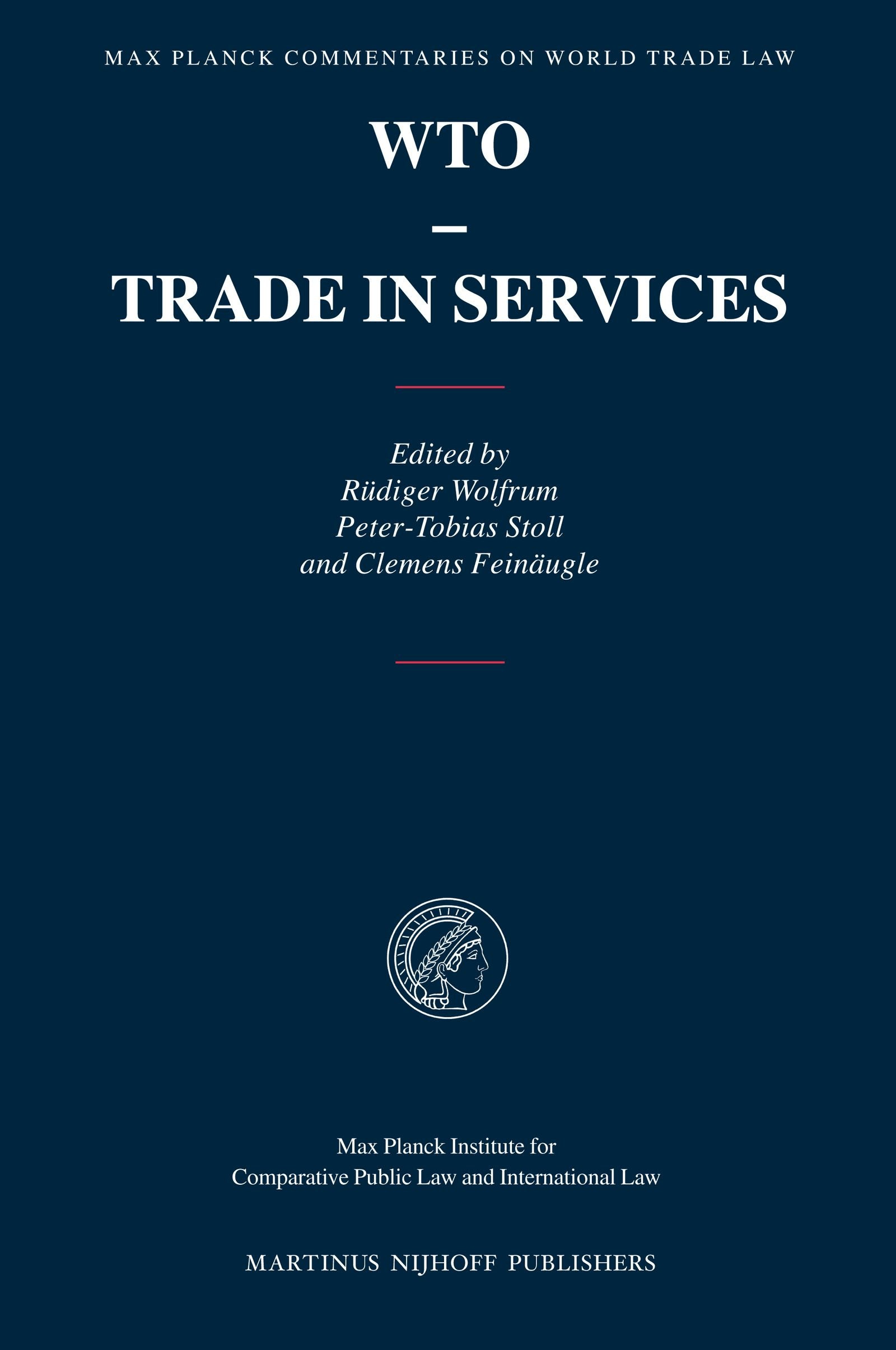 Book cover image for WTO - Trade in Services ISBN: 9789004145689