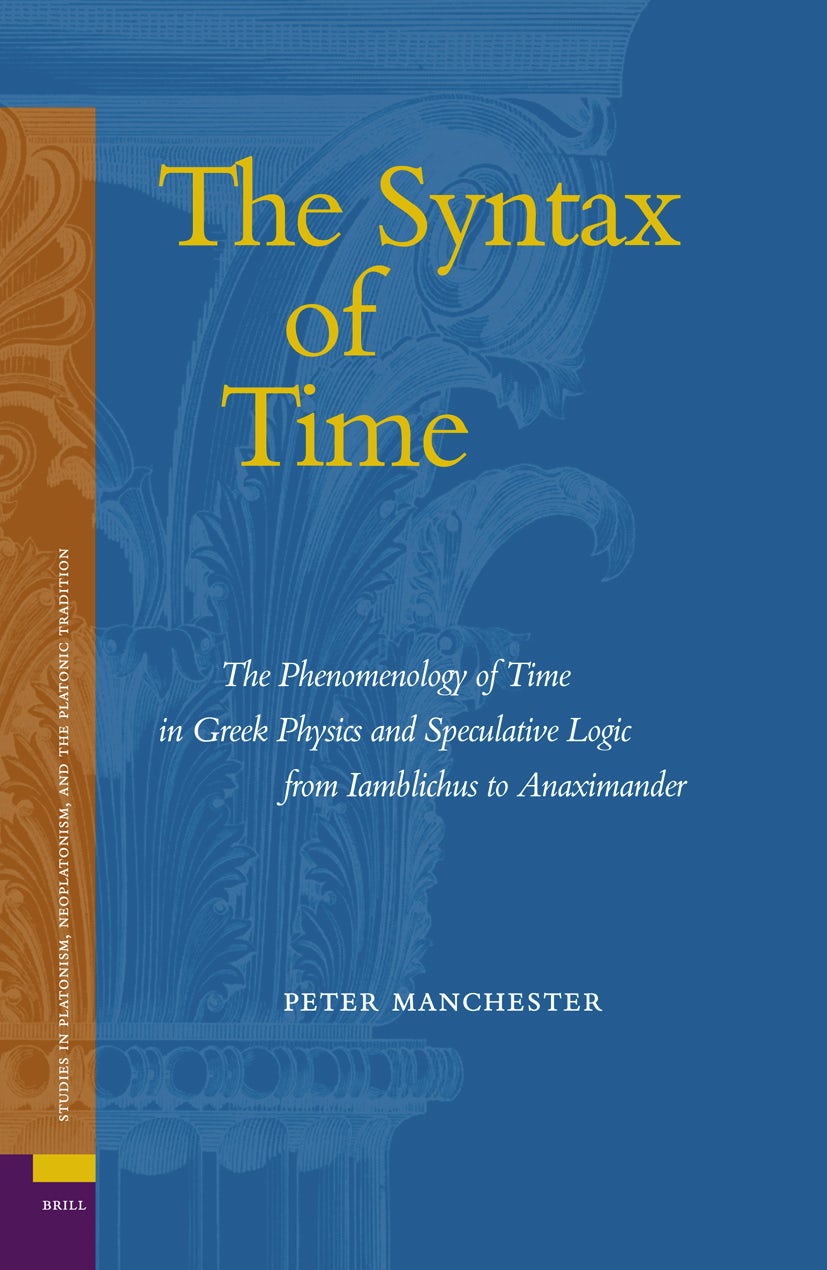 Book cover image for The Syntax of Time ISBN: 9789004147126
