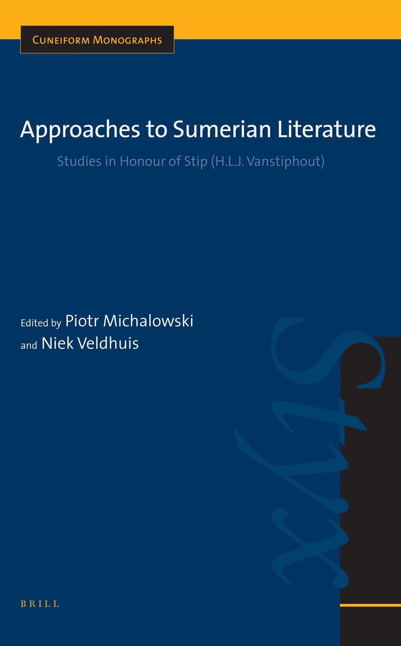 Book cover image for Approaches to Sumerian Literature ISBN: 9789004153257
