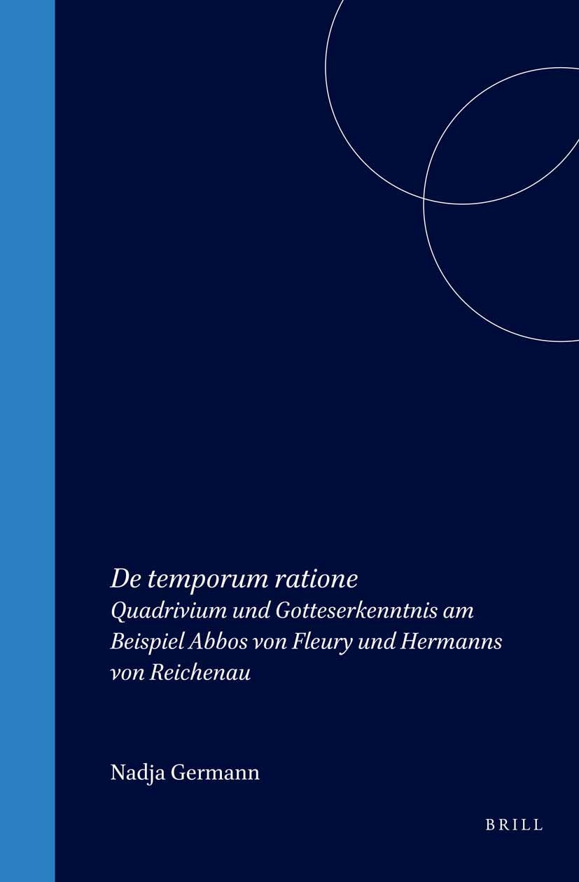 Book cover image for De temporum ratione ISBN: 9789004153950