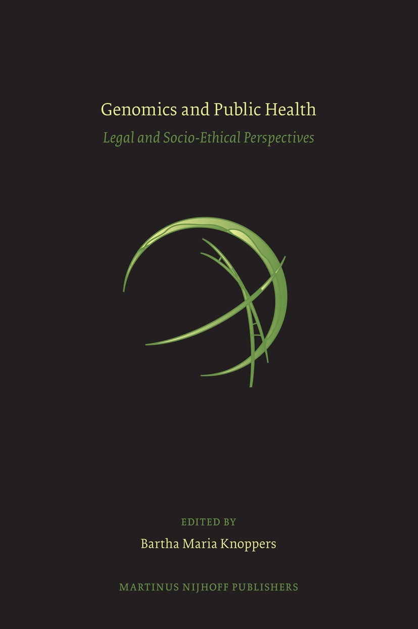 Book cover image for Genomics and Public Health ISBN: 9789004155596