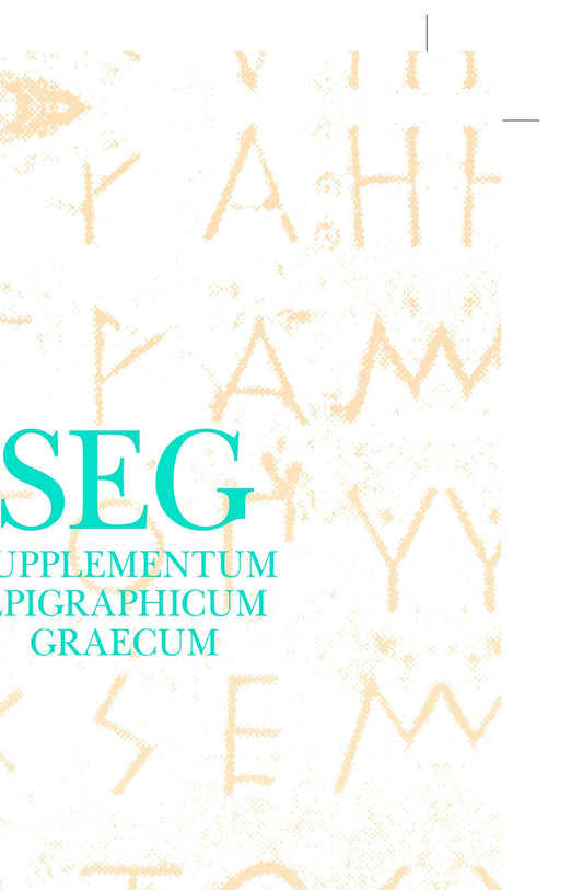 Supplementum Epigraphicum Graecum, Volume XXVII (1977)