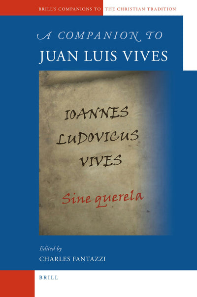 Cover image for A Companion to Juan Luis Vives, isbn: 9789004168541