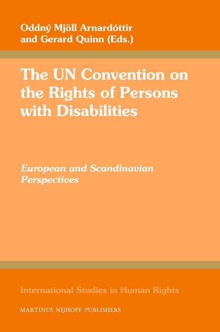 Book cover image for The UN Convention on the Rights of Persons with Disabilities ISBN: 9789004169715