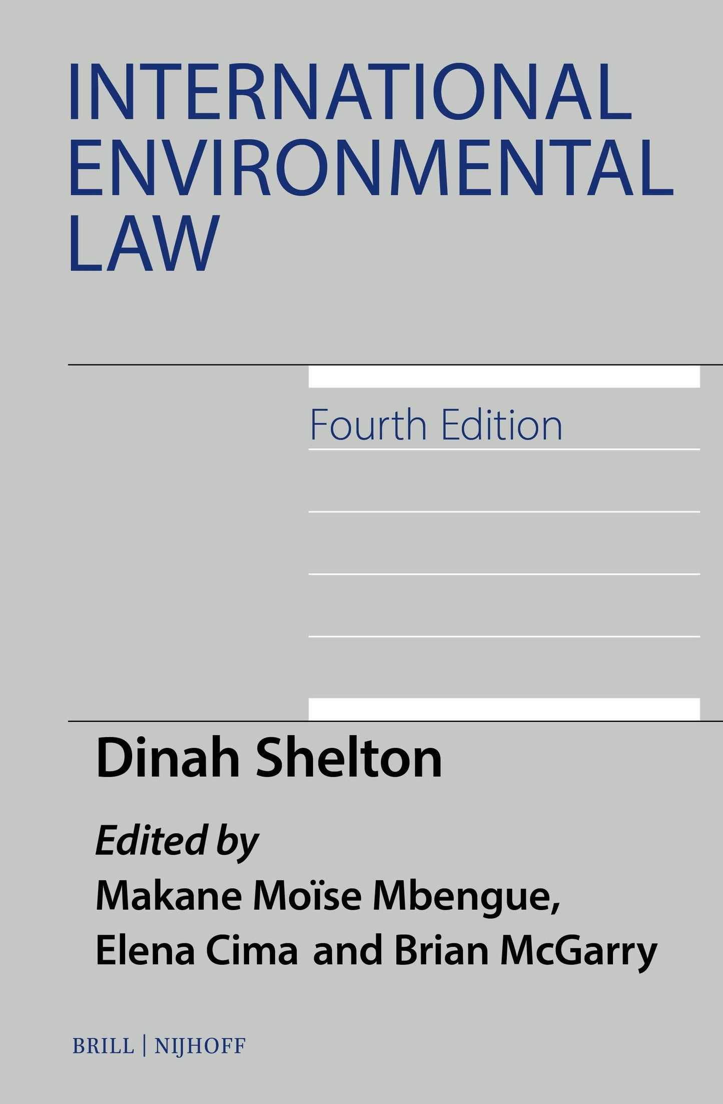 Book cover image for International Environmental Law, Fourth Edition ISBN: 9789004178458