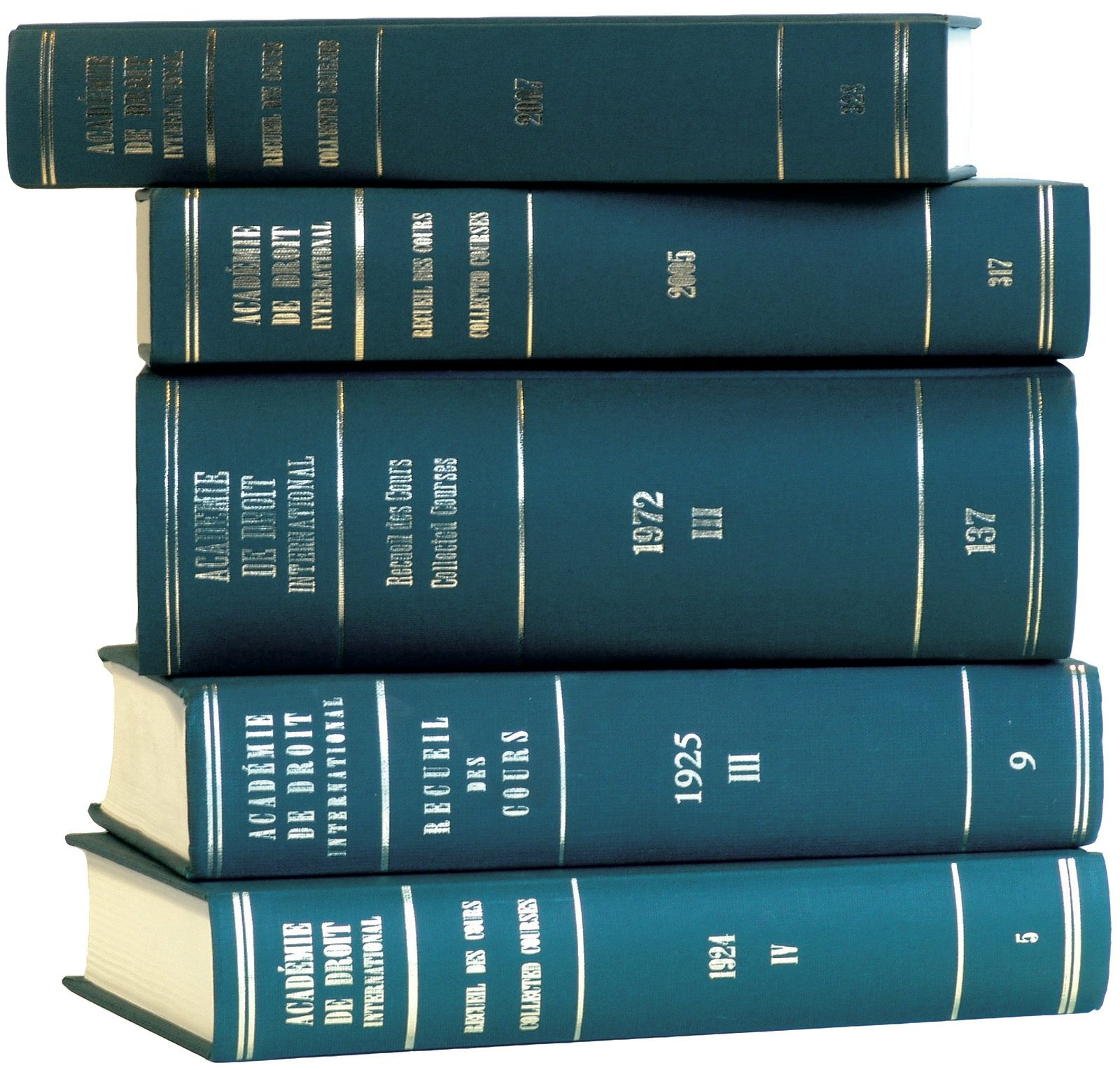 Recueil des cours, Collected Courses, Tome/Volume 343