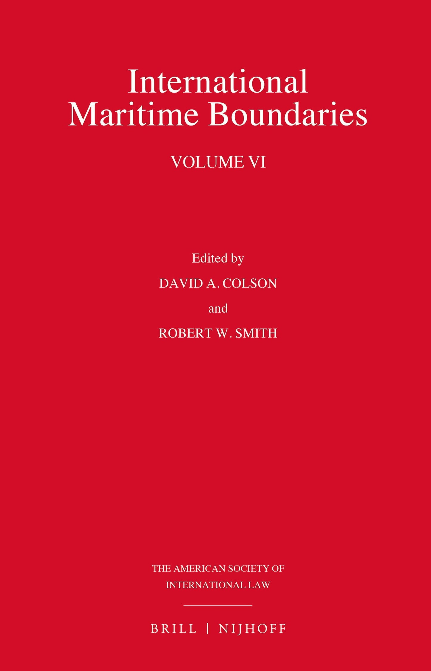 Book cover image for International Maritime Boundaries ISBN: 9789004192881