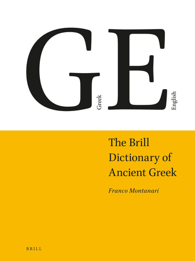 Cover image for The Brill Dictionary of Ancient Greek, isbn: 9789004193185